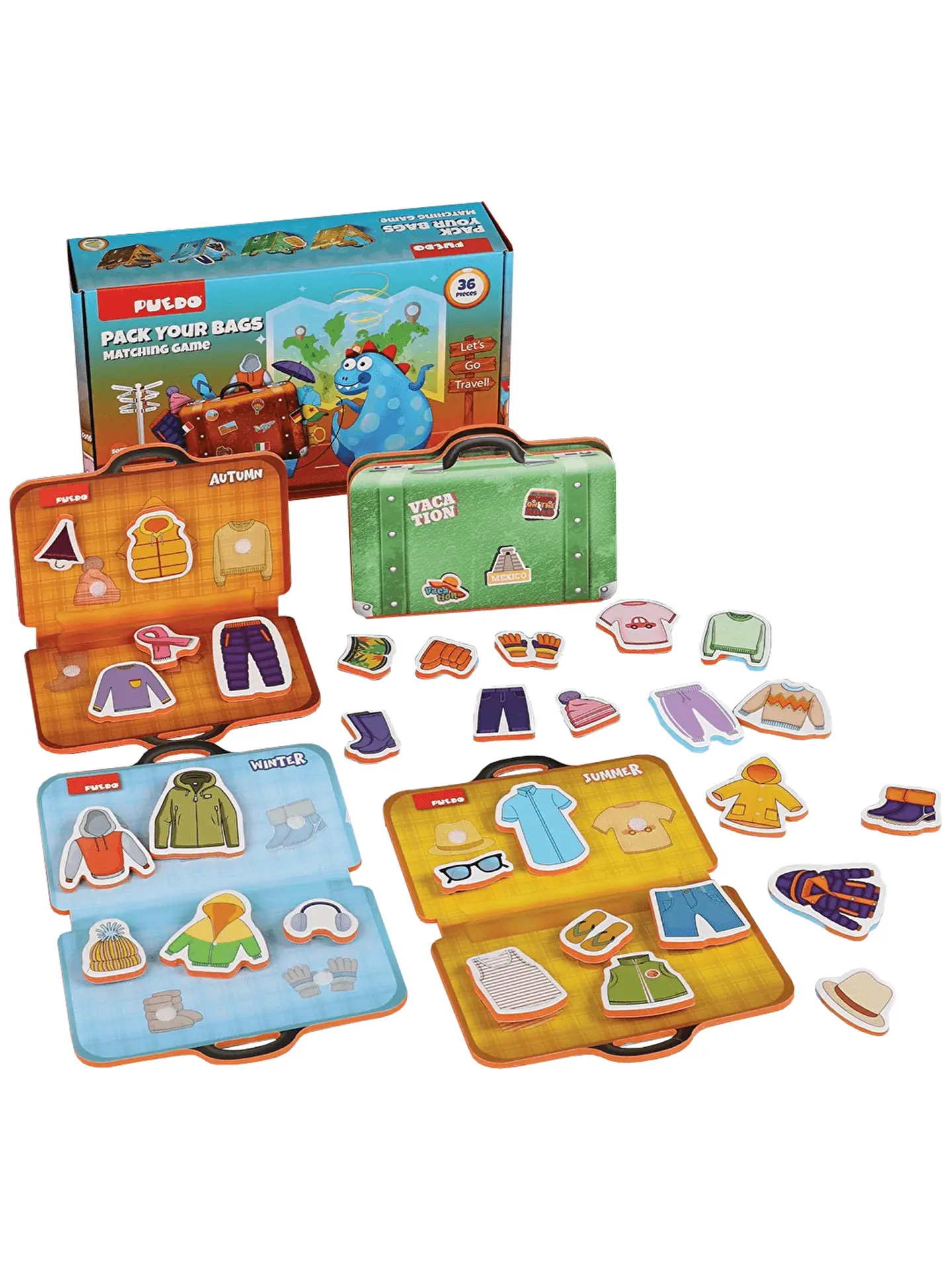 Puedo Toys Bavulunu Topla Eşleştirme Oyunu